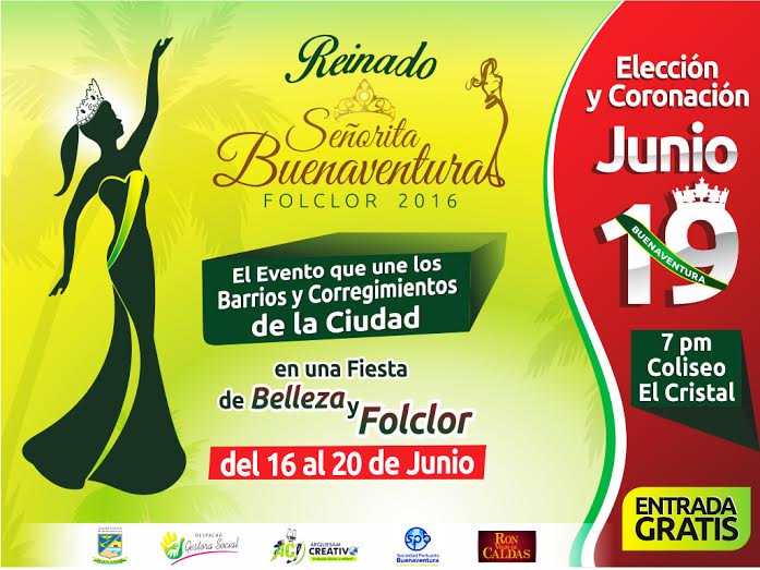 Inicia programación del Reinado Se&ntilde;orita Buenaventura Folclor 2016