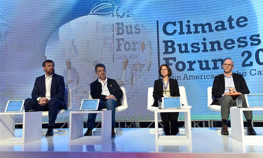 La paz será el fin de la contaminación de nuestros ríos y la deforestación de nuestros bosques, afirmó el Presidente