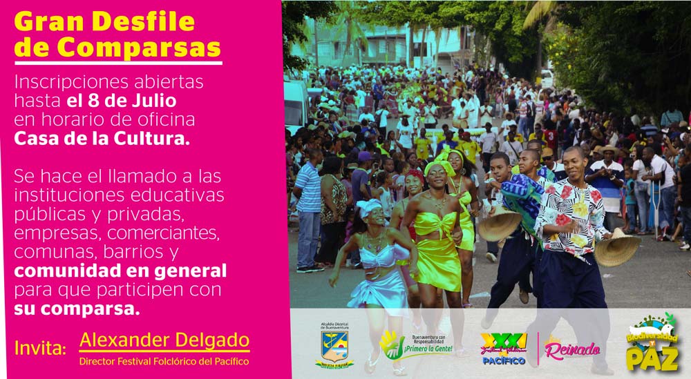 Director del Festival Folclórico invita a los bonaverenses a inscribirse para participar en el Desfile de Comparsas