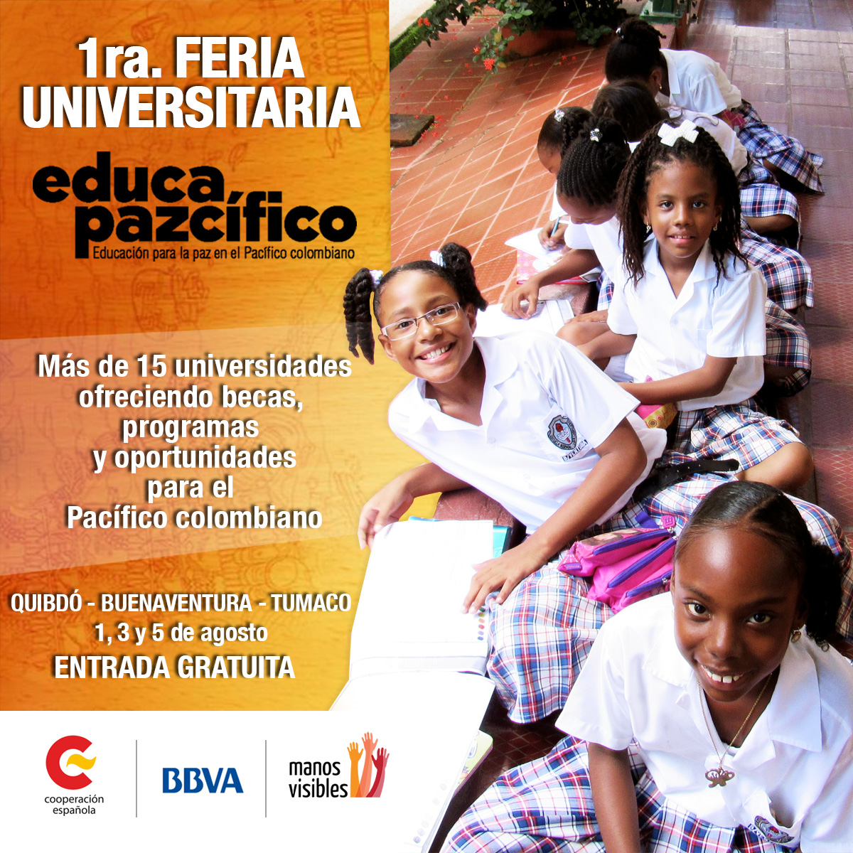 El Pacífico merece más oportunidades de educación: 1ra. Feria Universitaria EducaPazcífico