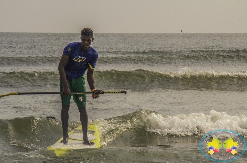 El bonaverense Nilson Asprilla se ubicó como subcampeón del Circuito Nacional de Paddleboard