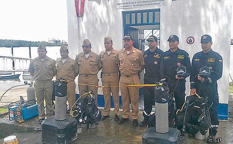 Armada Nacional inaugura nueva Estación de Buceo y Salvamento en el pacífico colombiano