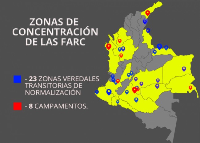 Alcaldes y gobernadores mantendrán jurisdicción en las zonas veredales transitorias: Presidente Santos