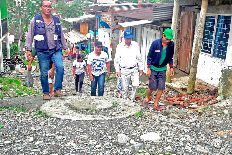 Hidropacífico reparará alcantarillado en el barrio La Campi&ntilde;a