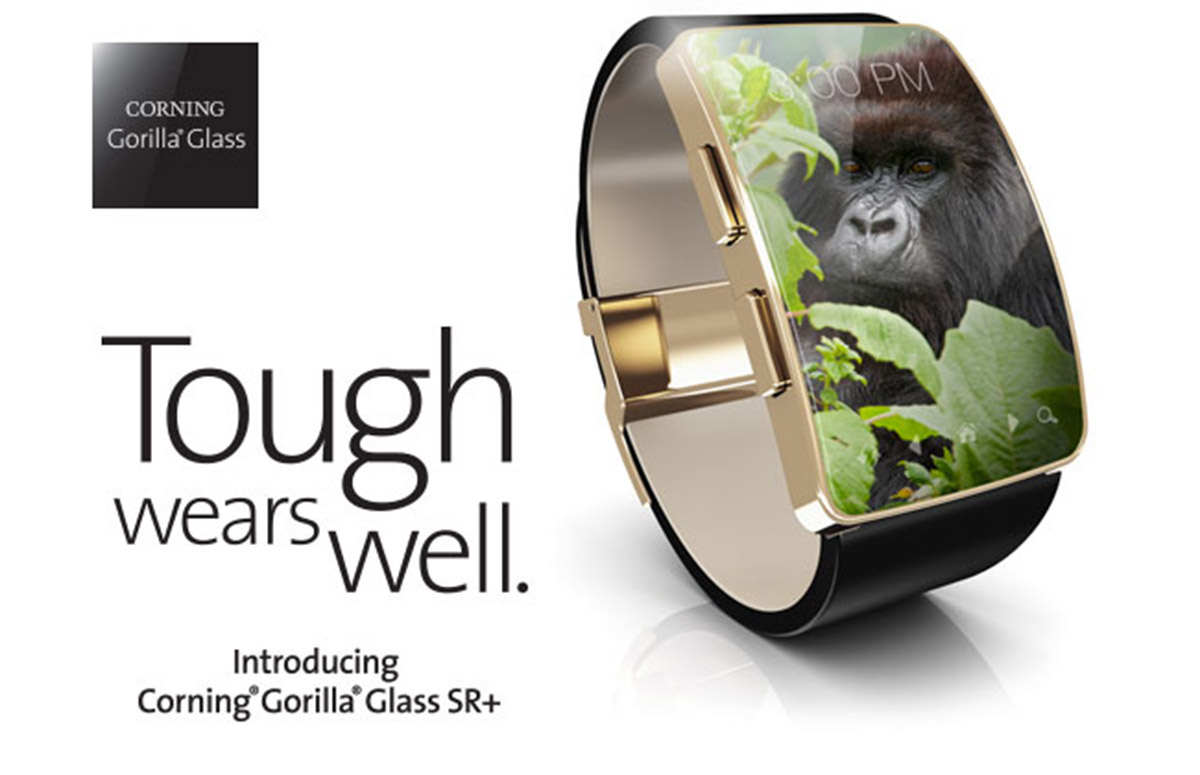 El nuevo Gorilla Glass SR protegerá los wearables como nadie