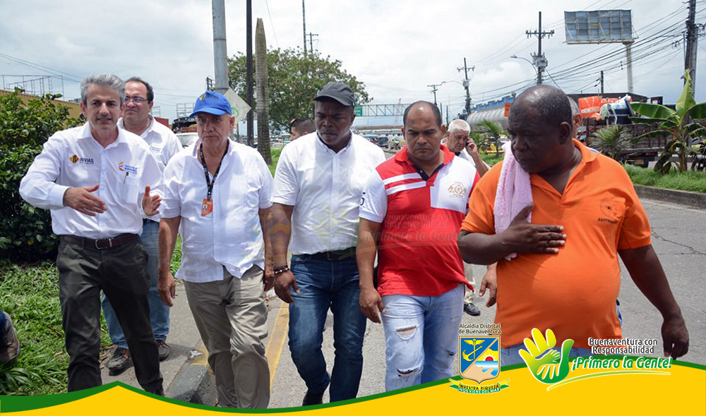 Secretario de Infraestructura Vial y Director de Invías realizaron recorrido por la avenida Simón Bolívar