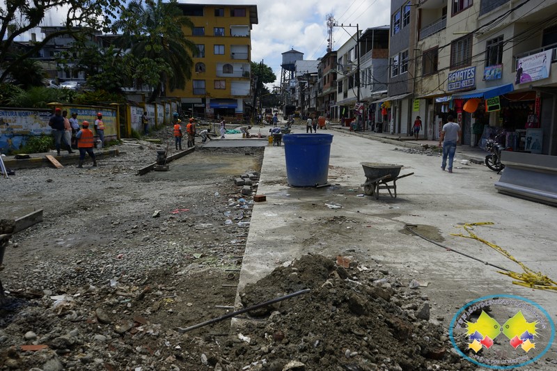 Avanzan a paso lento las obras de recuperación de la Calle 5ta