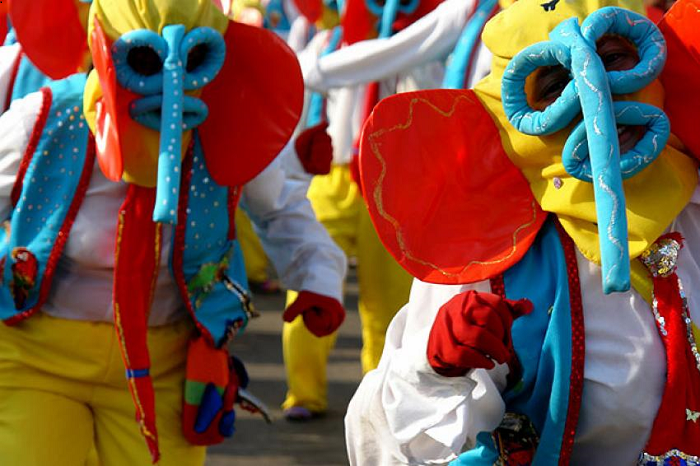 La Agencia Cultural del Banco de la República invita a su exposición didáctica Carnaval y Nación, quedan pocos días