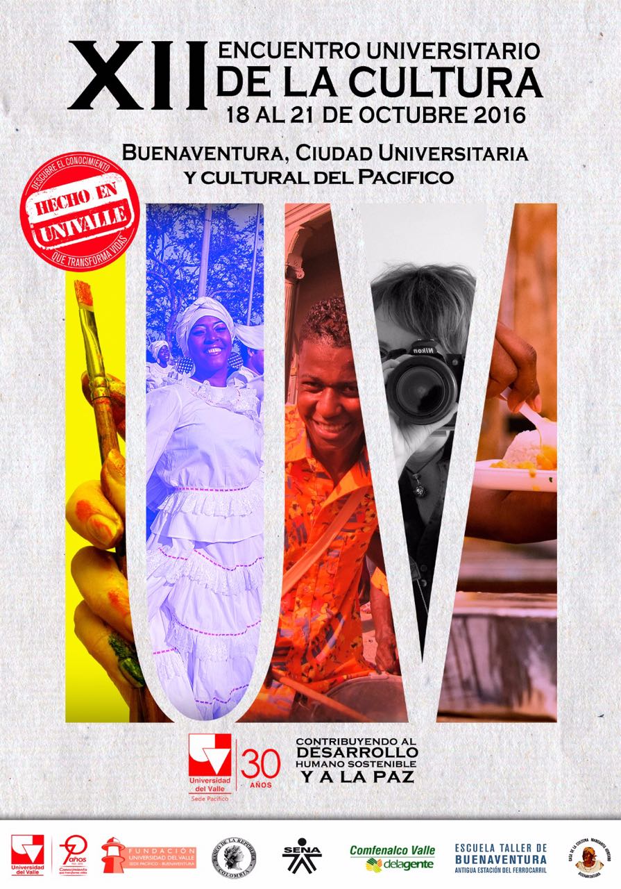 Del 18 al 21 de octubre se realizará el XII Encuentro Universitario de la Cultura en Univalle Sede Pacífico