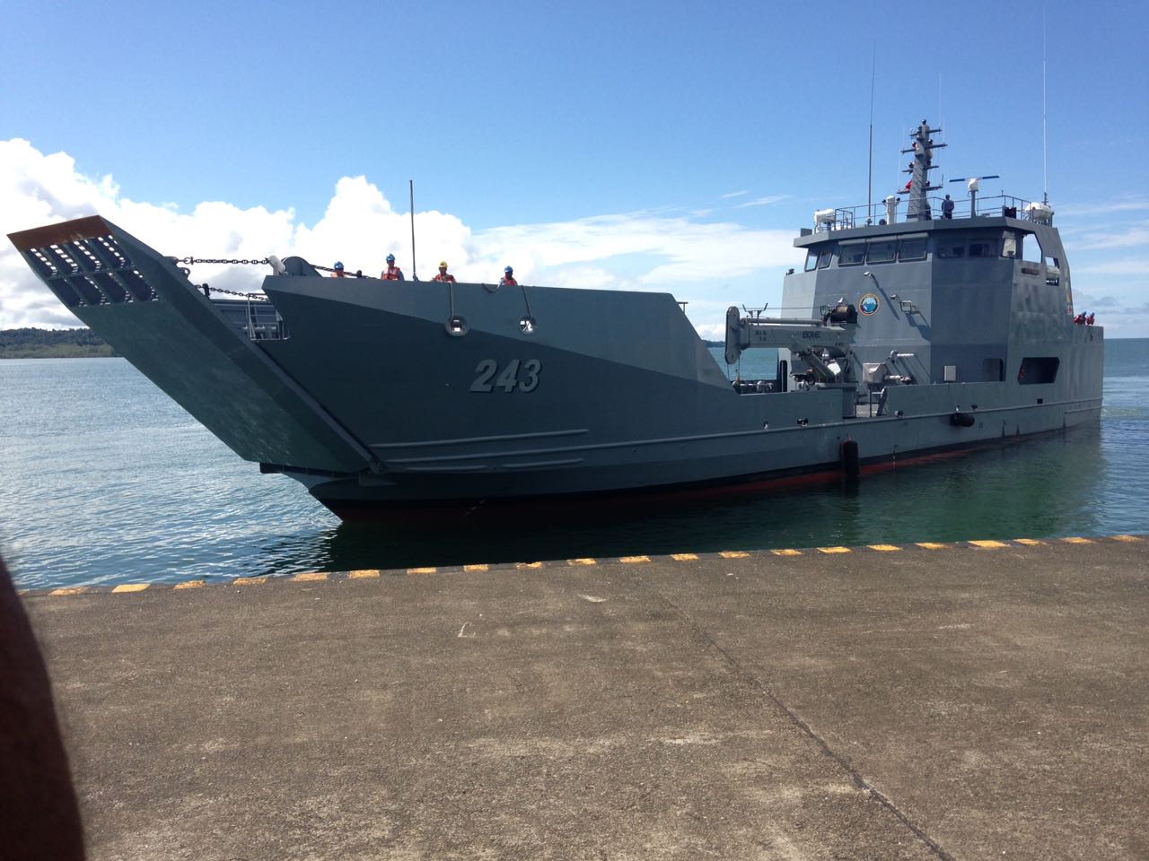 Arribó el ARC “Bahía Málaga”, nuevo buque de la Armada Nacional