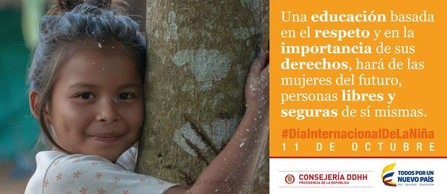 'Concienciar a las ni&ntilde;as sobre sus derechos es educar a mujeres libres y seguras de sí mismas': Paula Gaviria
