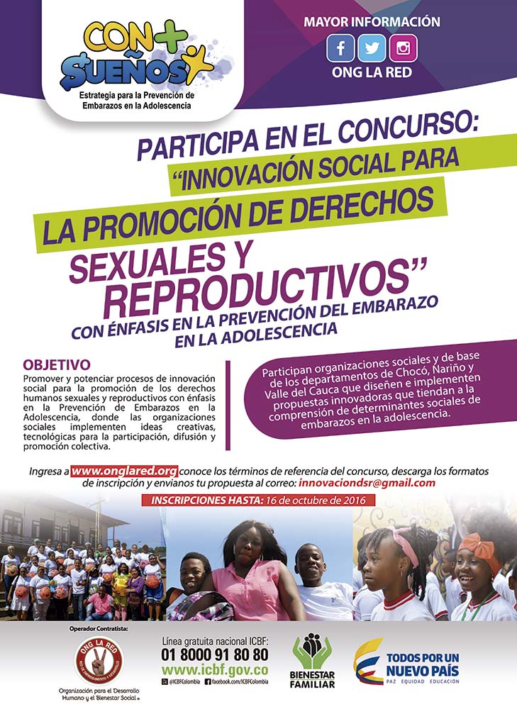 Concurso de Innovación Social para la promoción de Derechos Sexuales y Reproductivos
