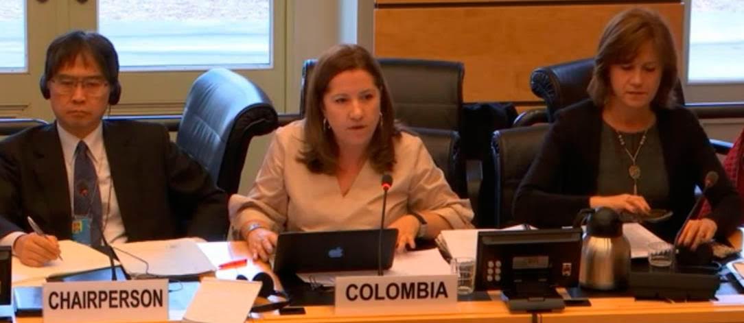 Colombia sustenta el VII Informe sobre la Implementación del Pacto Internacional de Derechos Civiles y Políticos