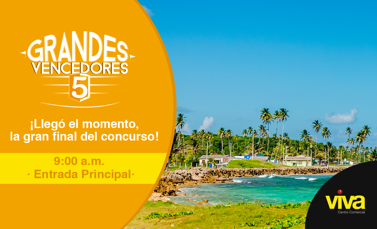 El domingo 23 de octubre se conocerá el ganador del concurso Grandes Vencedores 5