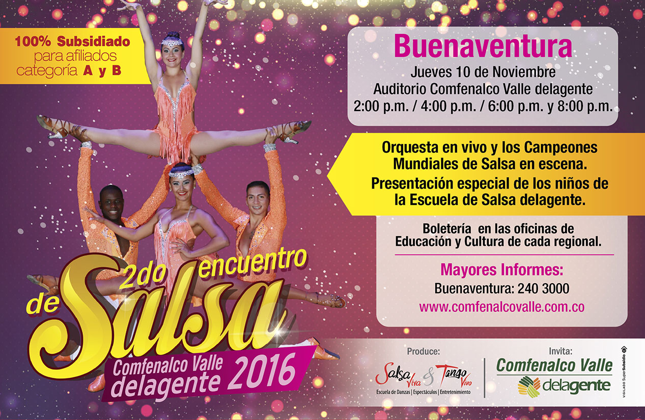 Encuentro de salsa se toma a la ciudad de Buenaventura