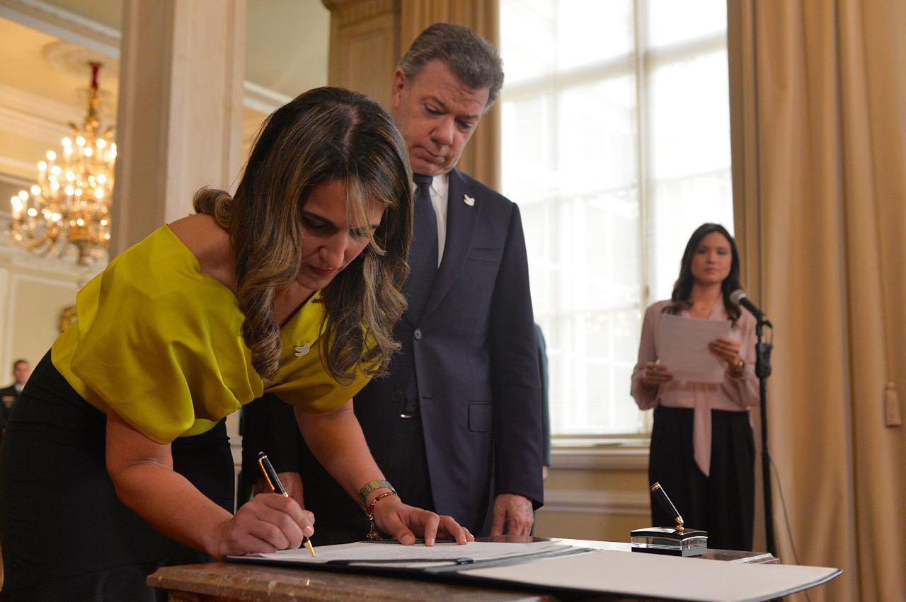 Yaneth Giha Tovar asume como Ministra de Educación Nacional