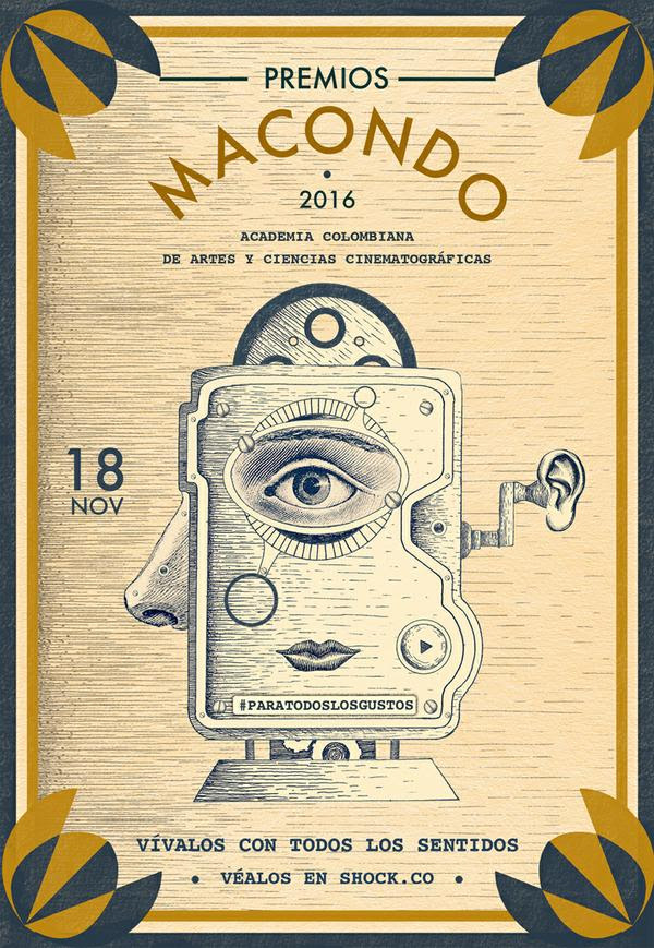 Este viernes 18 de noviembre se entregarán los reconocimientos más importantes del cine colombiano en los Premios Macondo