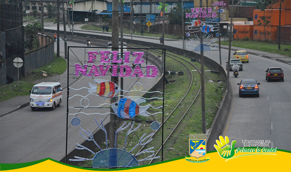 Inauguración del alumbrado navide&ntilde;o en Buenaventura se realizará el 2 de diciembre