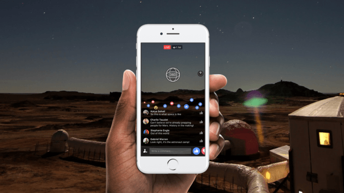 Facebook anuncia transmisiones en vivo en 360 grados para el a&ntilde;o 2017