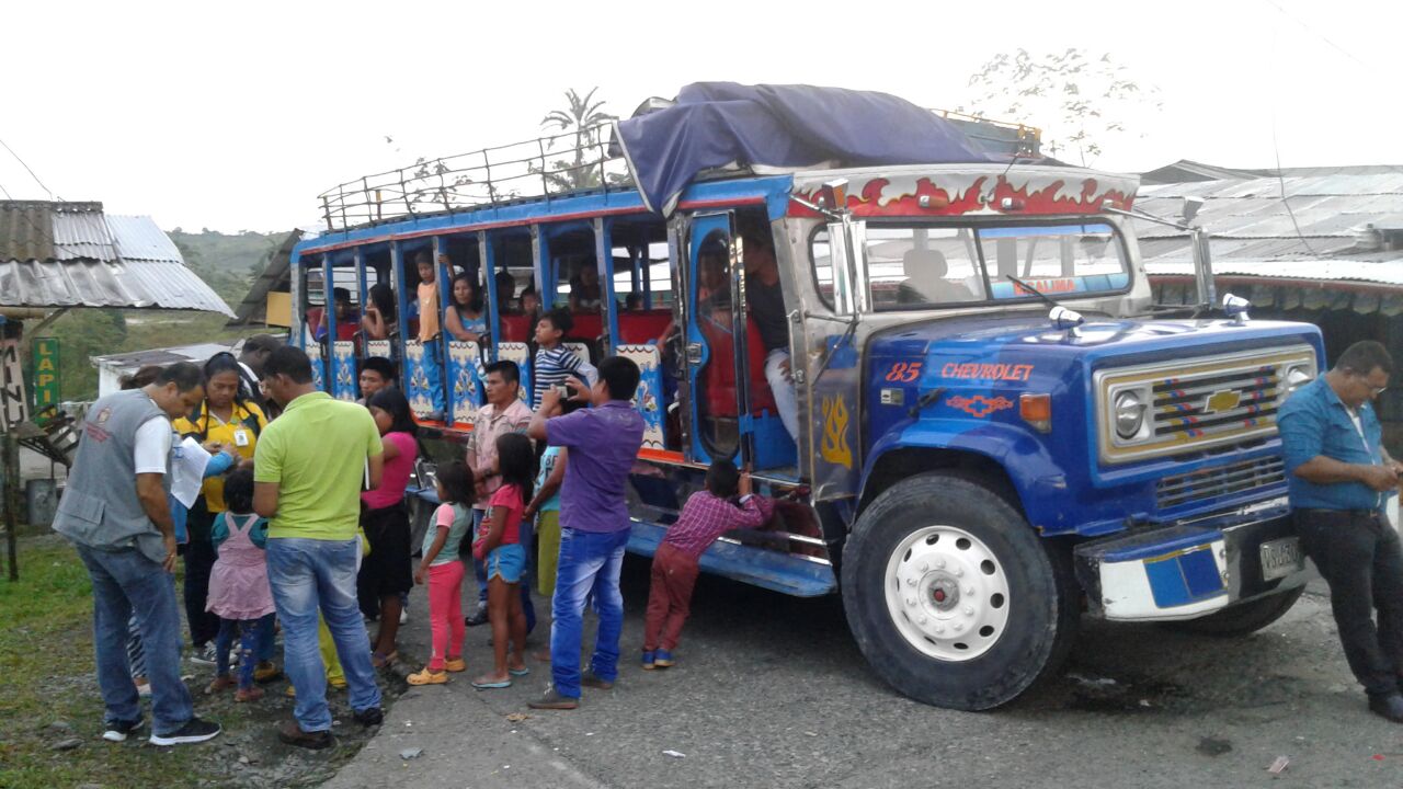 24 familias indígenas wounaan retornaron al municipio del Litoral de San Juan, Chocó