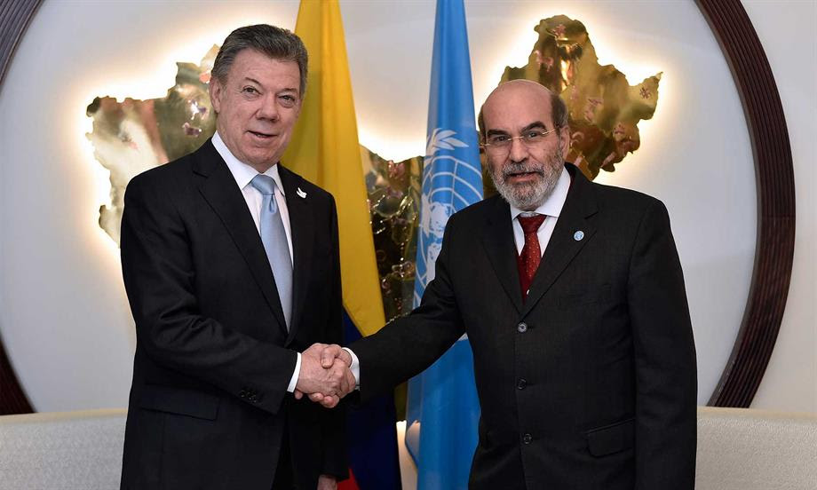 “El Acuerdo de Paz de Colombia es un ejemplo de esperanza para todos y de que todo lo imposible se puede hacer posible”: FAO