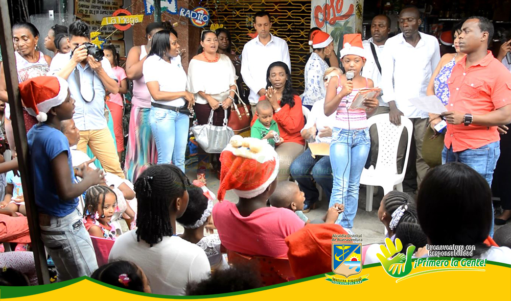 Administración Distrital realizó el cuarto día de la novena de navidad en La Playita