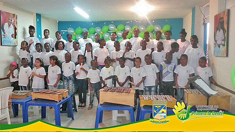 Ni&ntilde;os y jóvenes del barrio Alberto Lleras Camargo aprenden educación ambiental a través de la música