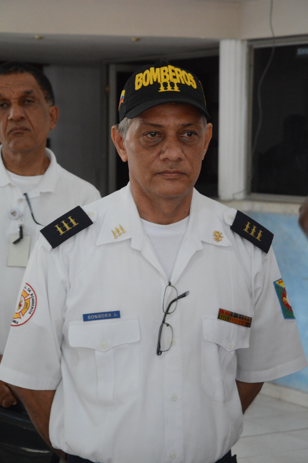 Se posesionó el Capitán Jesús Armando Góngora como comandante del Cuerpo de Bomberos de Buenaventura