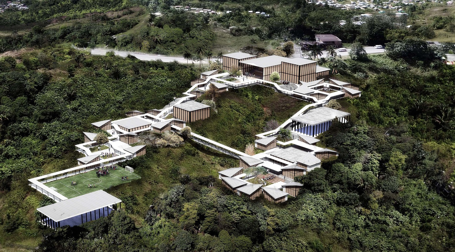 Taller Síntesis ganó concurso para dise&ntilde;ar nueva sede del Colegio Bartolomé de las Casas de la Fundación Sociedad Portuaria Buenaventura