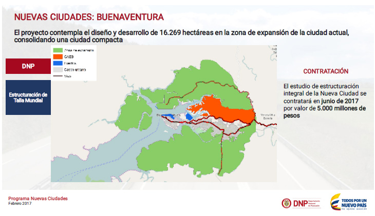 Fue presentado el proyecto CAEB dentro del programa Nuevas Ciudades del DNP