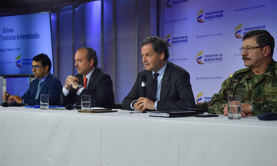 'El reto logístico de las Zonas Veredales no lo había enfrentado nadie': Alto Comisionado para la Paz