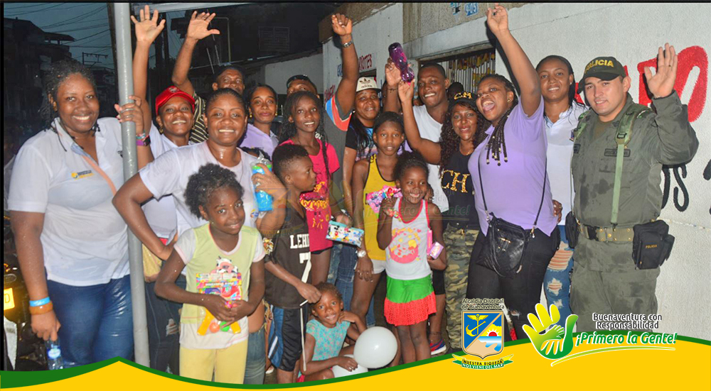 Con caravana la Administración Distrital celebró el Día de la Ni&ntilde;ez