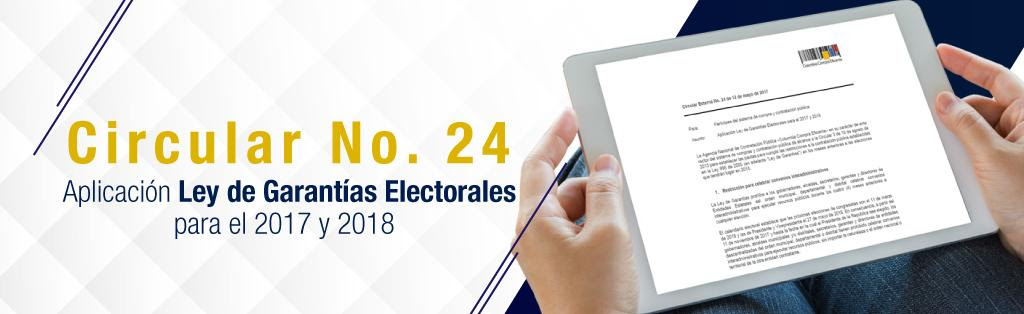 Colombia Compra Eficiente expide la circular 24 sobre las prohibiciones para ejecutar recursos por elecciones