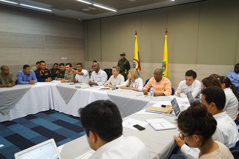 Sin acuerdo avanza reunión entre delegados de la Presidencia de la República y comité del paro cívico