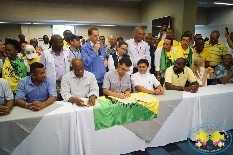 Gobierno nacional y comité ejecutivo del paro cívico firmaron acuerdo para levantar la protesta