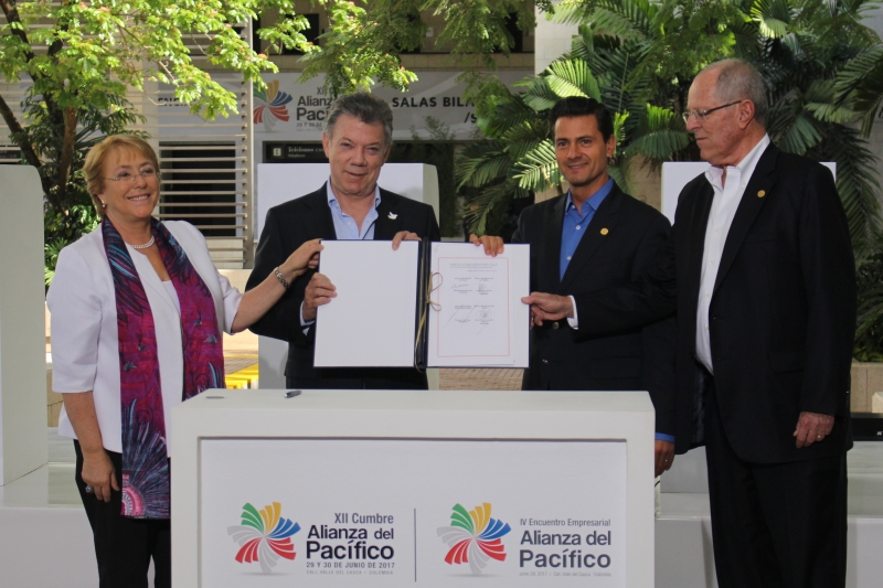 Declaración de Cali - XII Cumbre de la Alianza del Pacífico