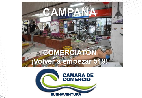 Se realizará comerciatón “Volver a Comenzar 519” a beneficio de los comerciantes afectados en el paro cívico