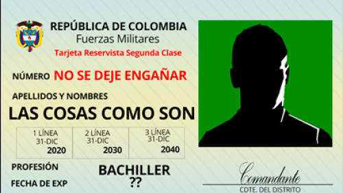 104 jóvenes víctimas del conflicto armado recibieron libretas militares gratuitas
