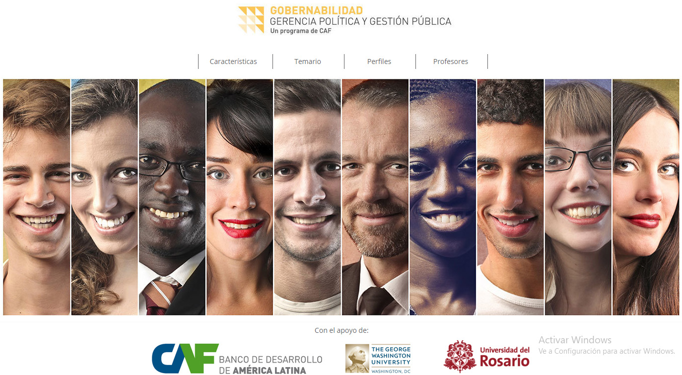 Aún está a tiempo de inscribirse en el Programa de Gobernabilidad, Gerencia Política y Gestión Pública UR-CAF 2017
