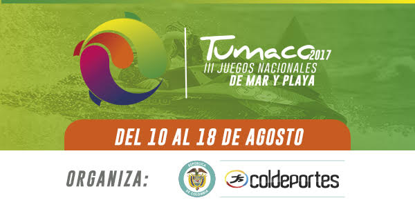Tumaco le abre sus puertas a Colombia en los Juegos Nacionales de Mar y Playa 2017
