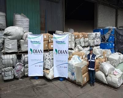 La DIAN incautó contrabando en Buenaventura