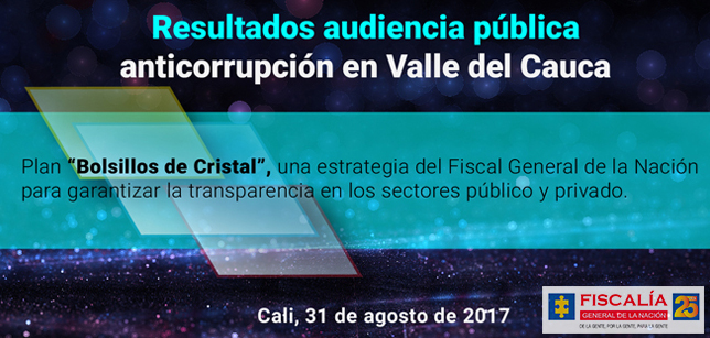 Fiscalía General de la Nación priorizó 16 investigaciones luego de jornada anticorrupción en Valle del Cauca