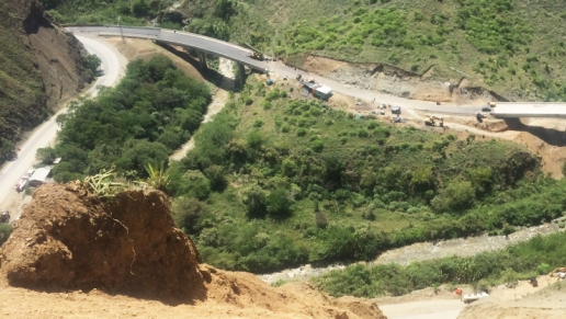 Se cerrará la vía Loboguerrero - Buga durante 6 horas este miércoles por obras de empalme