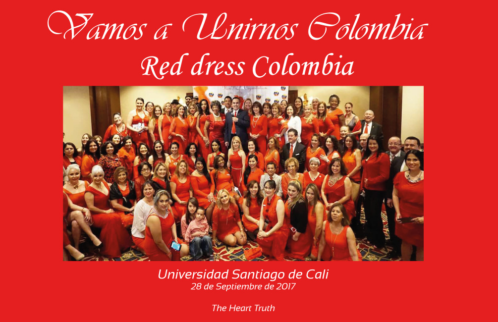 Mujer, vístete de Rojo por tu Corazón y haz la diferencia!