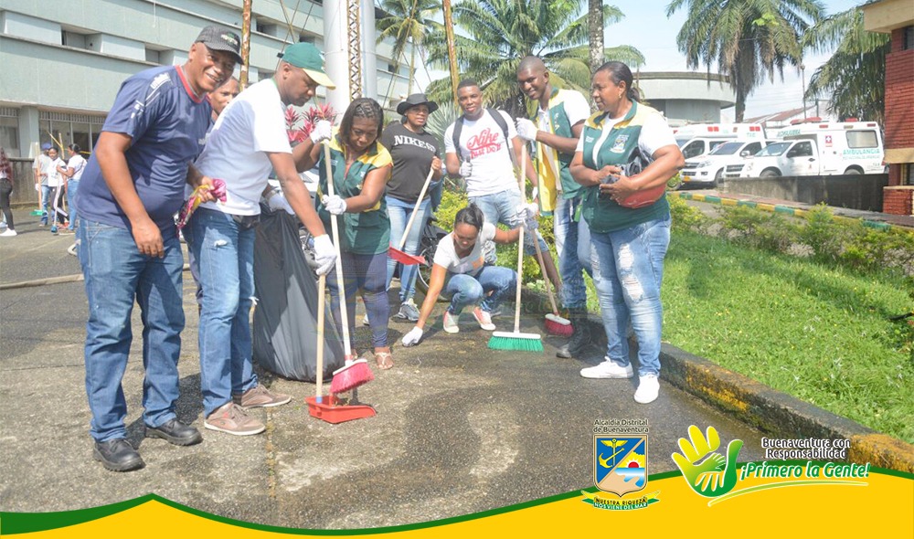 Se realizó jornada de aseo en el Hospital Distrital Luis Ablanque de la Plata