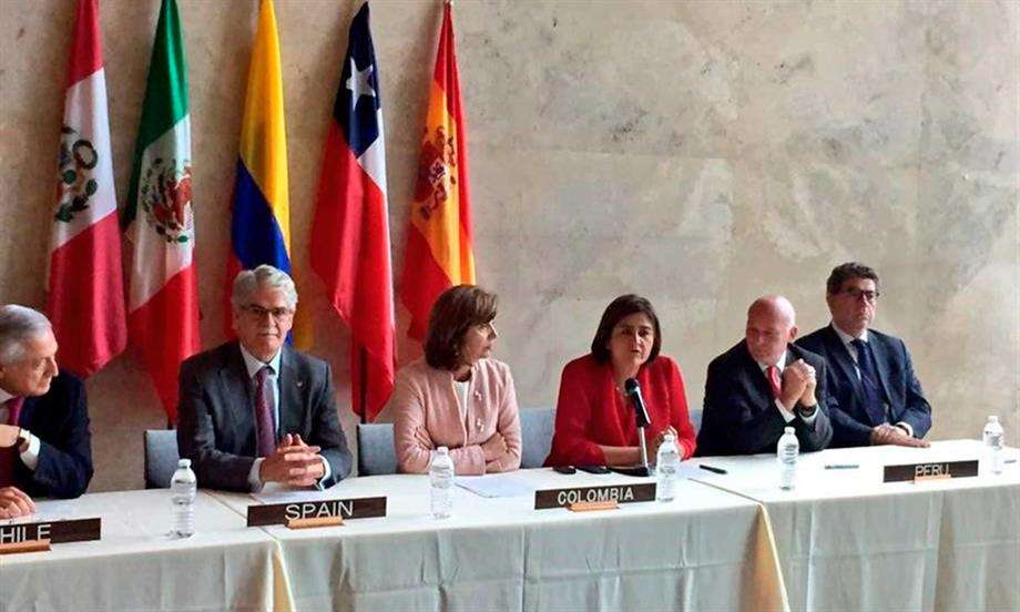Alianza del Pacífico y Espa&ntilde;a suscriben Declaración Conjunta para impulsar la cooperación
