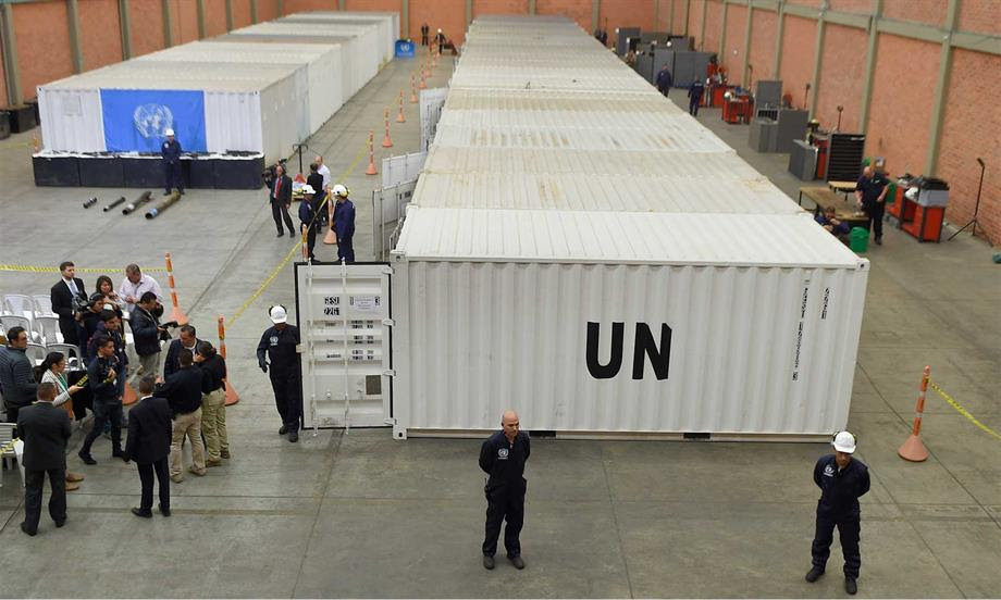 Destrucción de las armas, aliciente para continuar por el sendero la paz: Jefe de Misión de la ONU
