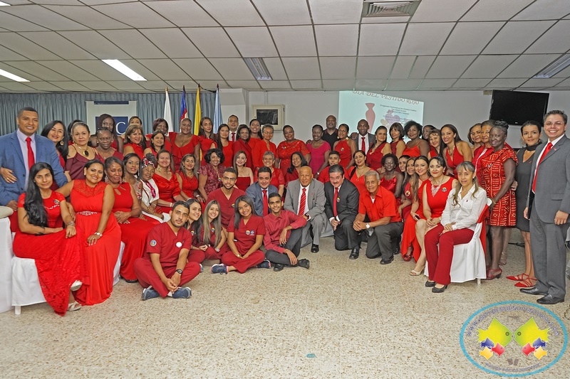 El primer Día del Vestido Rojo en Cali fue todo un éxito