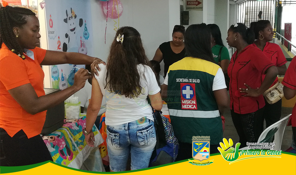Se realizó la primera Jornada Distrital de Vacunación en Buenaventura