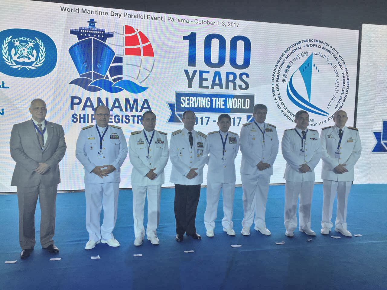Dimar participa en celebración del Día Marítimo Mundial en Panamá